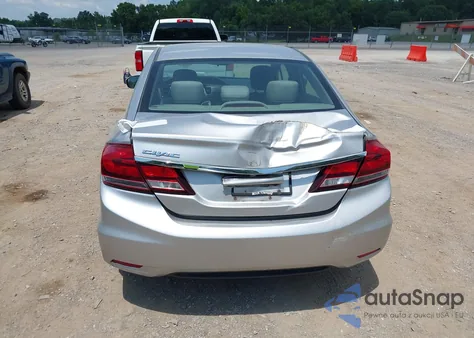 2015 Honda Civic Lx из США, поврежденный, VIN 19XFB2F57FE273908